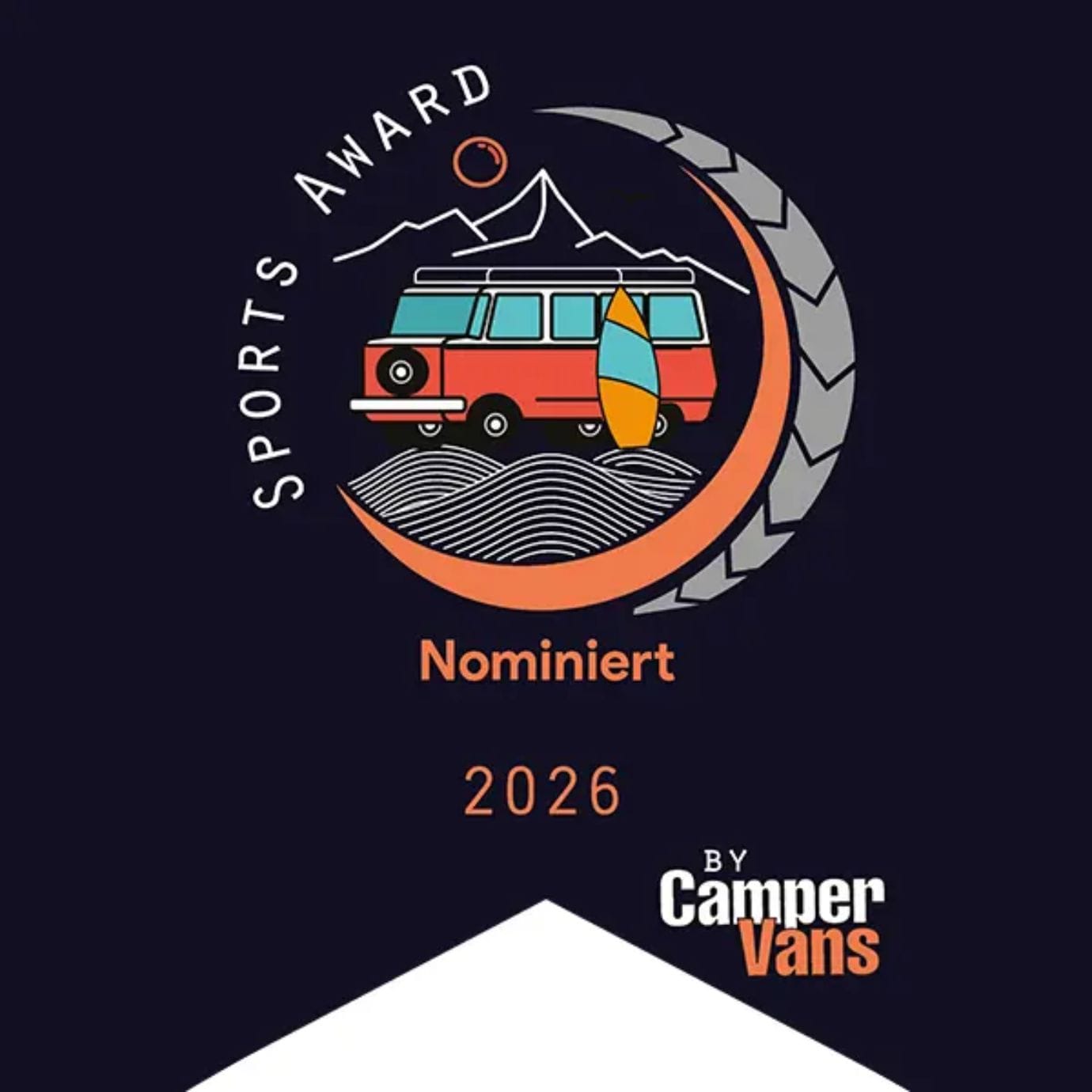 Antilope Van ist für den CamperVans Sports Award nominiert