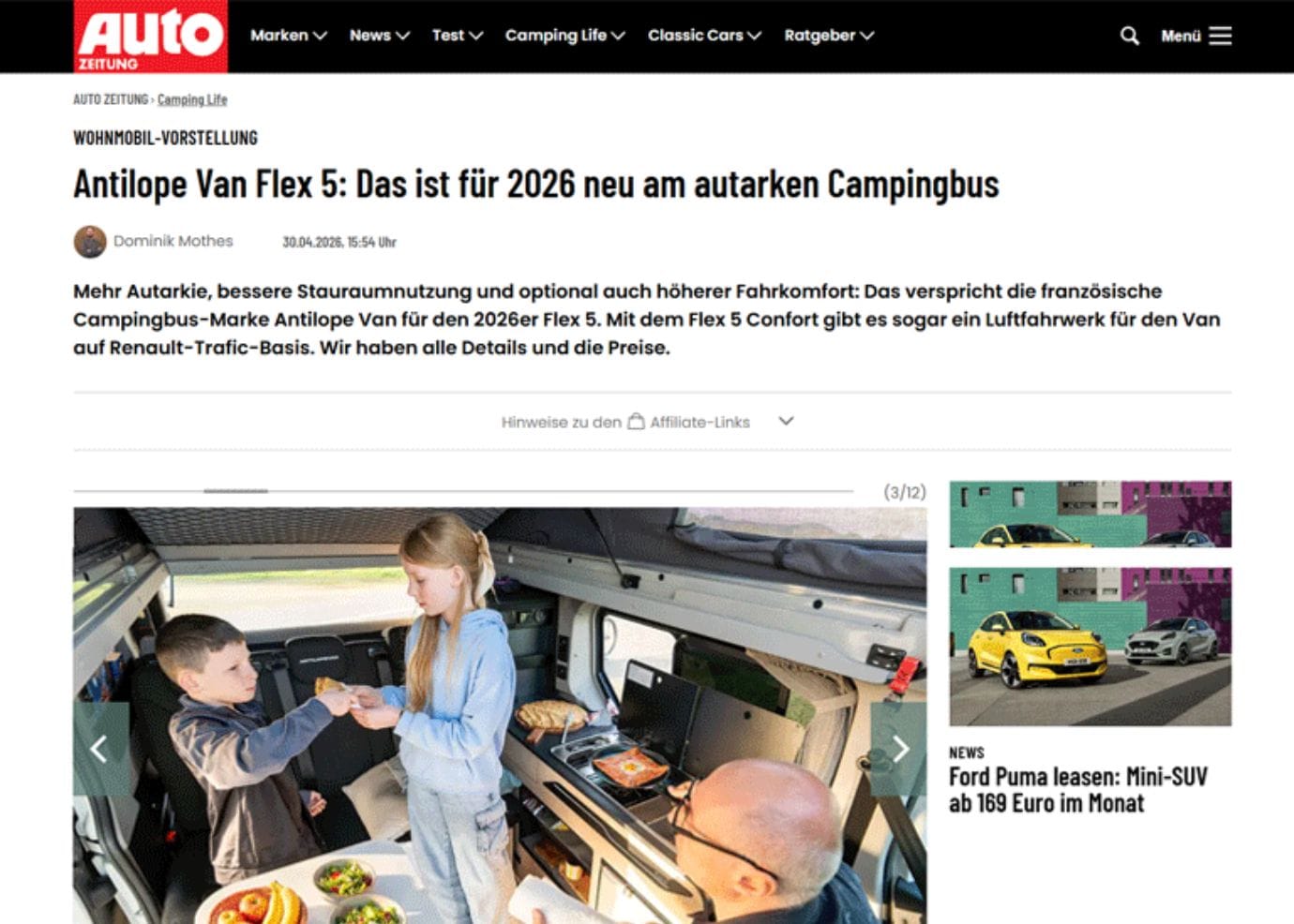 Autozeitung-Flex5Confort