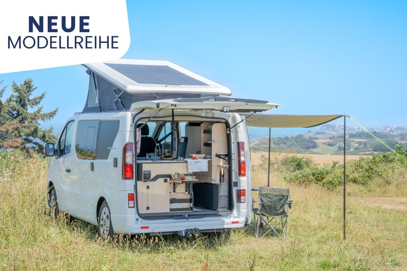 Flex 3 Ausgestatteter Van für 2 bis 4 Personen
