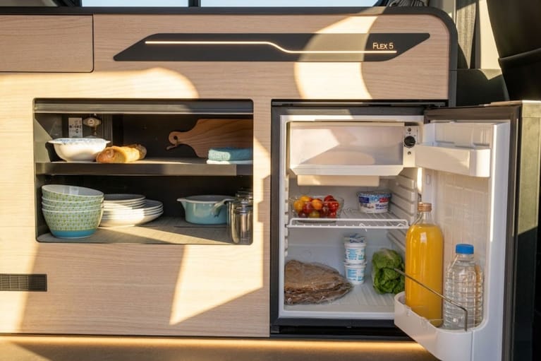 Flex 5 Confort Fotos Campervan mit 5 Sitzplätzen